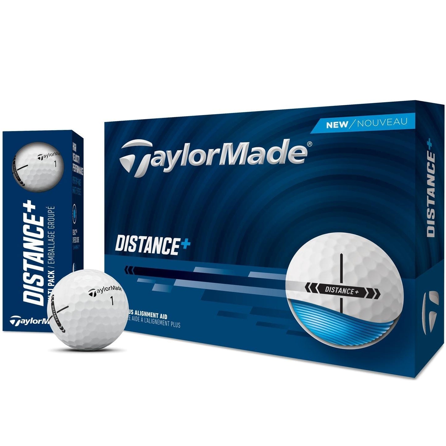 TaylorMade Distance+ Golfbälle 2025