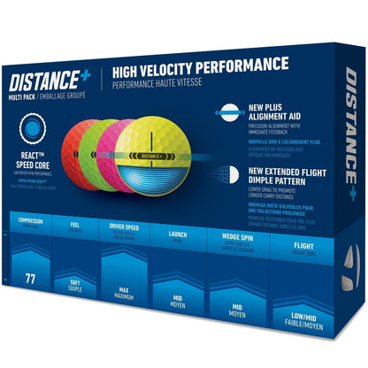 TaylorMade Distance+ Golfbälle 2025