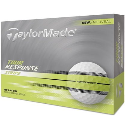 TaylorMade Tour Response Neon Stripe Golfbälle 2025