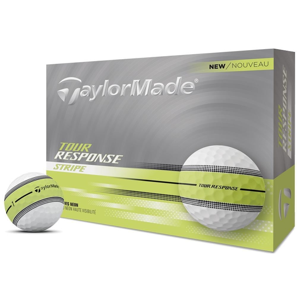 TaylorMade Tour Response Neon Stripe Golfbälle 2025