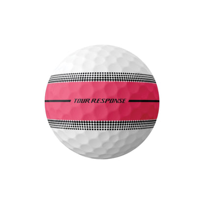 TaylorMade Tour Response Neon Stripe Golfbälle 2025