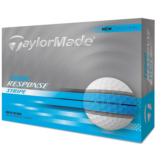 TaylorMade Tour Response Neon Stripe Golfbälle 2025