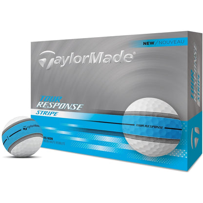 TaylorMade Tour Response Neon Stripe Golfbälle 2025