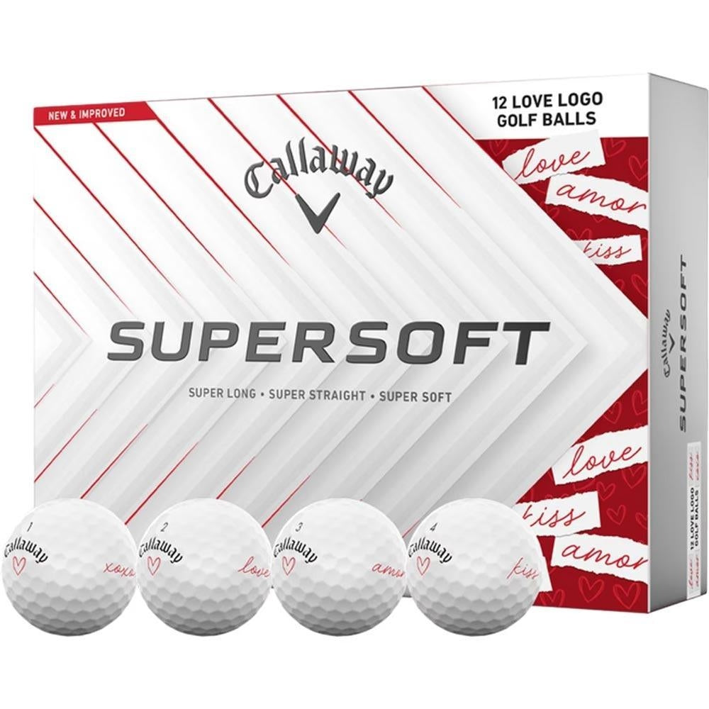 Callaway Supersoft Golfbälle 2025 Liebe