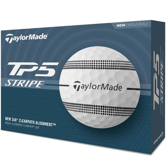 TaylorMade TP5 Stripe Golfbälle 2025