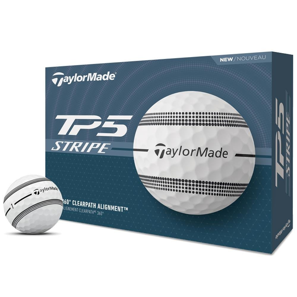 TaylorMade TP5 Stripe Golfbälle 2025