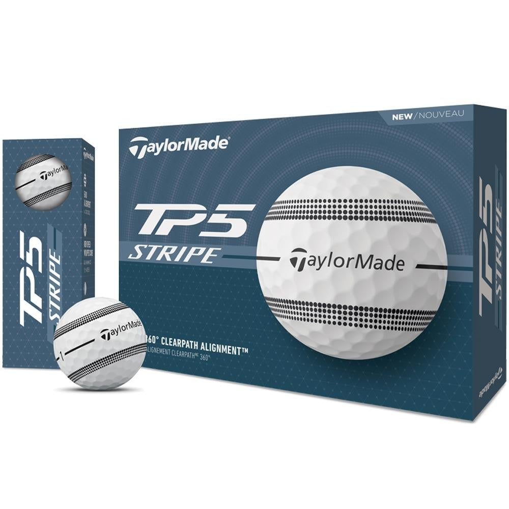 TaylorMade TP5 Stripe Golfbälle 2025