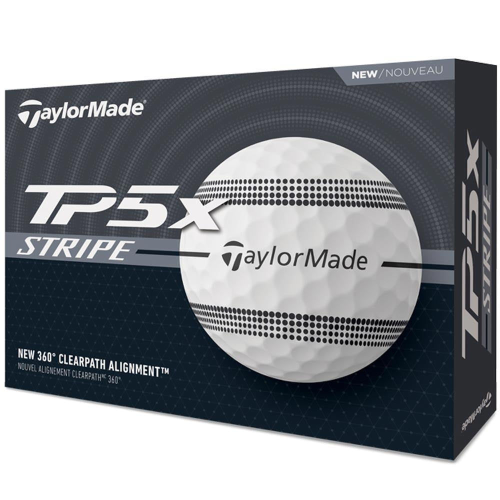 TaylorMade TP5x Stripe Golfbälle 2025