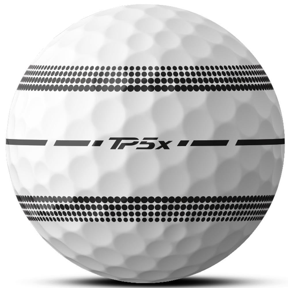 TaylorMade TP5x Stripe Golfbälle 2025