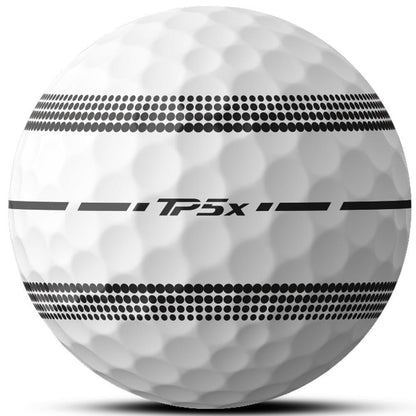 TaylorMade TP5x Stripe Golfbälle 2025