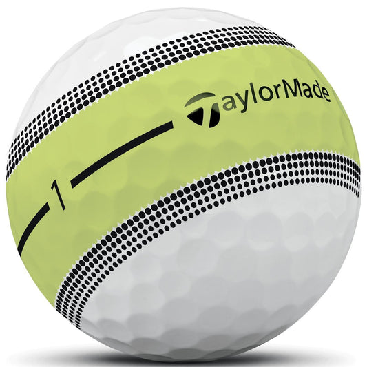 TaylorMade Tour Response Neon Stripe Golfball 2025