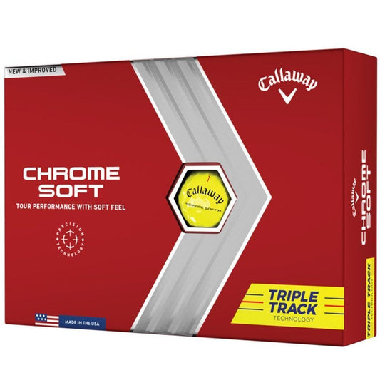 Callaway Chrome Soft Triple Track Golfbälle