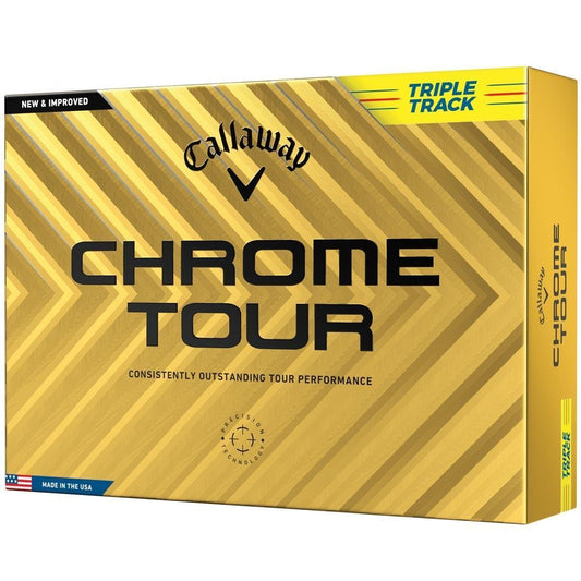 Callaway Chrome Tour Triple Track Golfbälle 2024