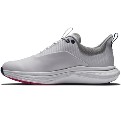 FootJoy Quantum WIDE Herrengolfschuhe White/Blue/Pink