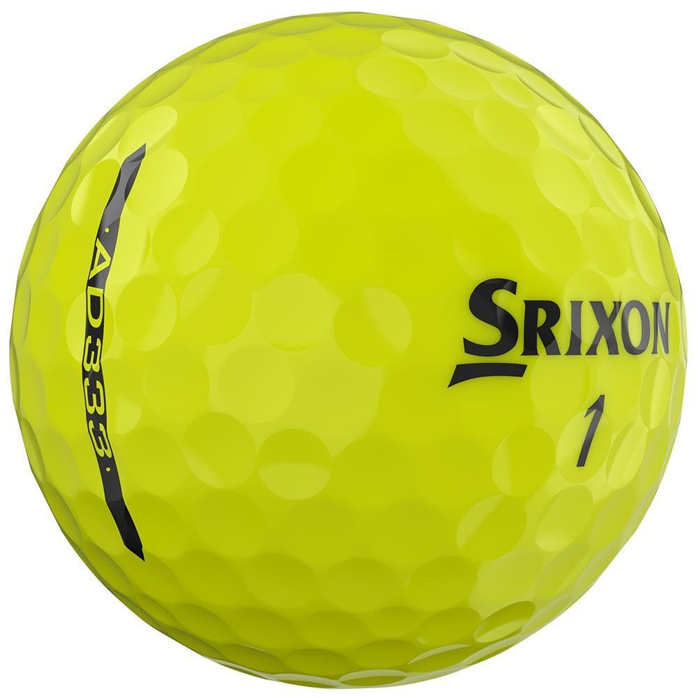 Srixon AD333 Golfbälle 2024 gelb