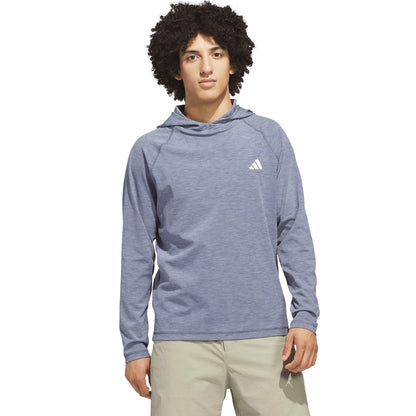adidas Ultimate365 Heather Herren Hoodie blue