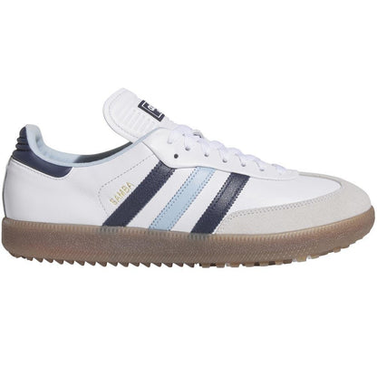 Adidas Samba Herrengolfschuhe weiss-blau