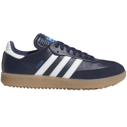 Adidas Samba Golfschuhe blau-weiss