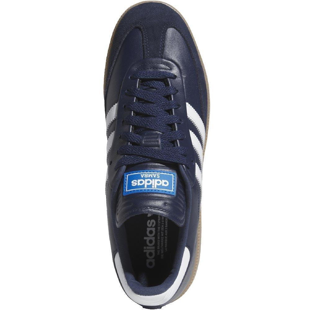 Adidas Samba Golfschuhe blau-weiss – golf24