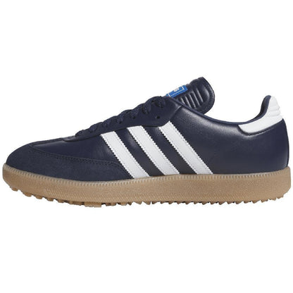Adidas Samba Golfschuhe blau-weiss