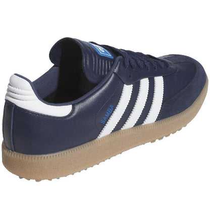 Adidas Samba Golfschuhe blau-weiss