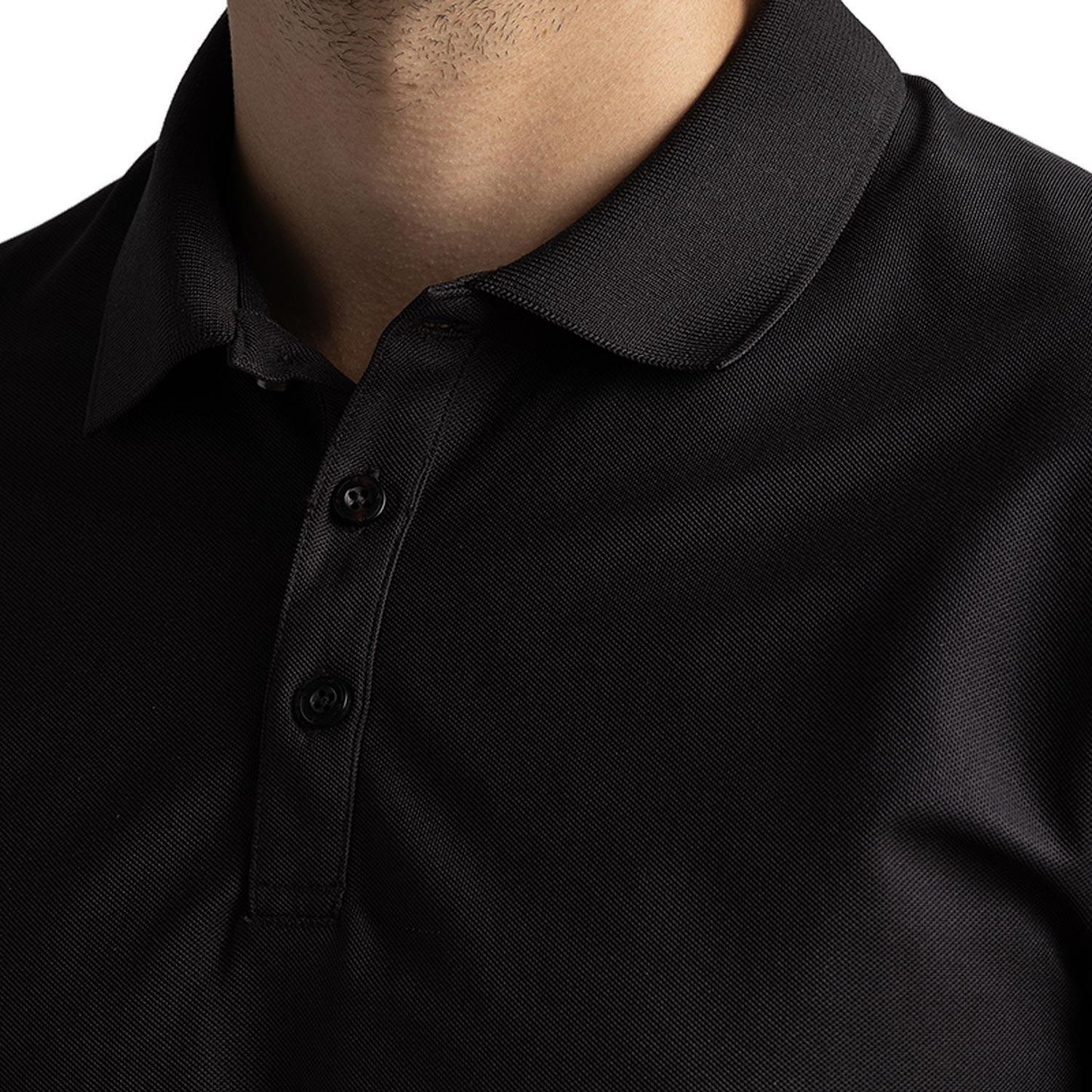 Cross Brian Poloshirt schwarz Herren