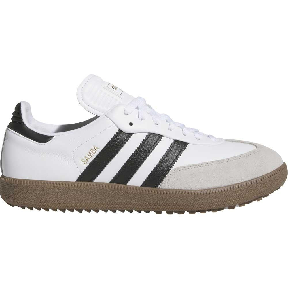 Adidas Samba Golfschuhe weiss-schwarz