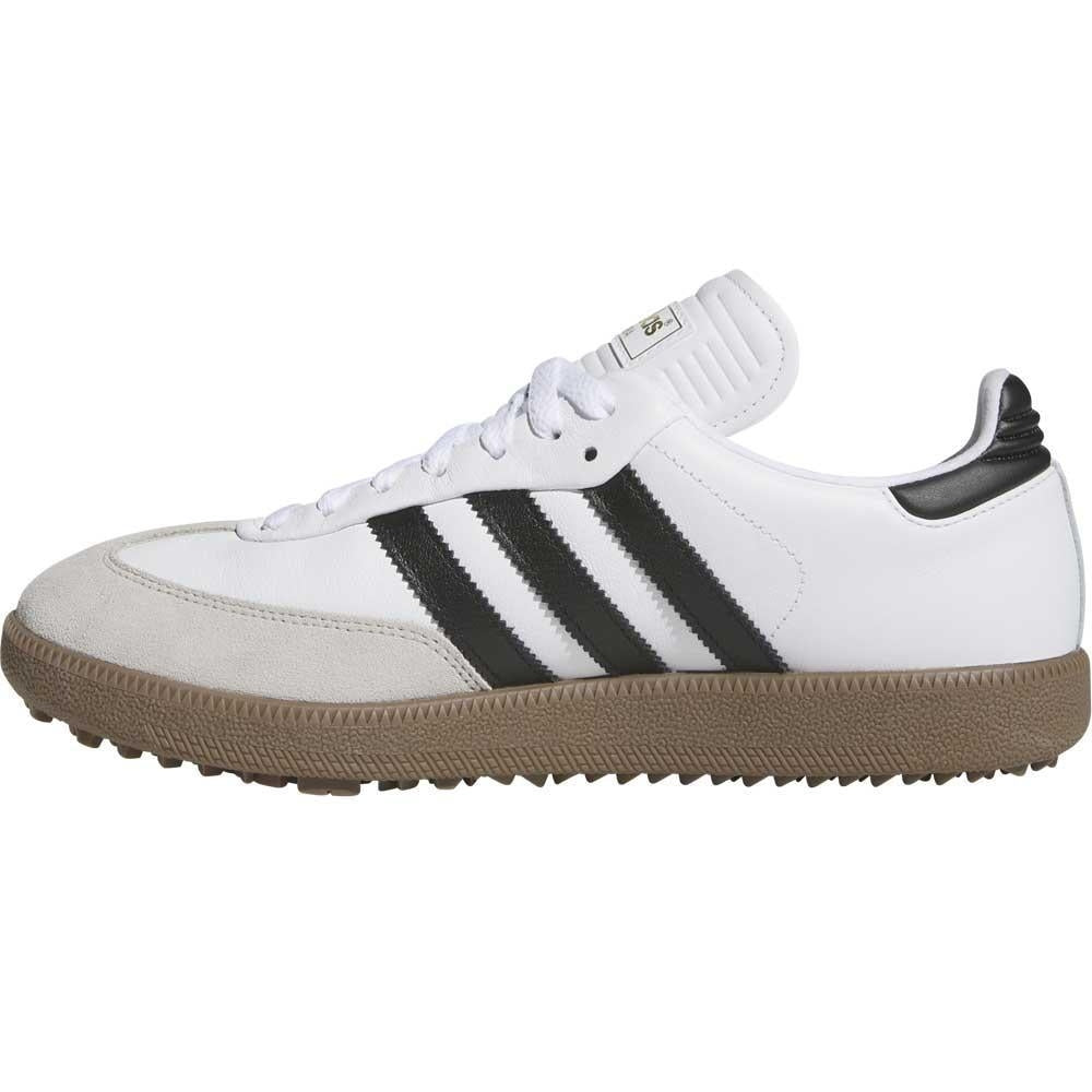 Adidas Samba Golfschuhe weiss-schwarz