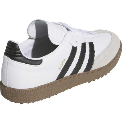 Adidas Samba Golfschuhe weiss-schwarz