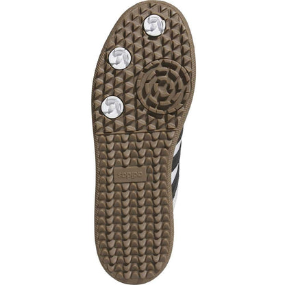 Adidas Samba Golfschuhe weiss-schwarz