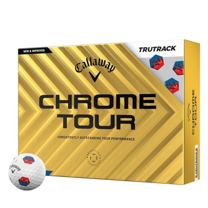 Callaway Chrome Tour X TruTrack Golfbälle 2024