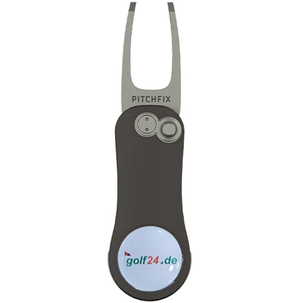 Golf Tech Pitchfix Original 2.0 mit golf24 Logo Pitchgabel