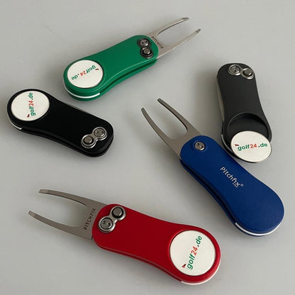 Golf Tech Pitchfix Original 2.0 mit golf24 Logo Pitchgabel