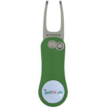 Golf Tech Pitchfix Original 2.0 mit golf24 Logo Pitchgabel