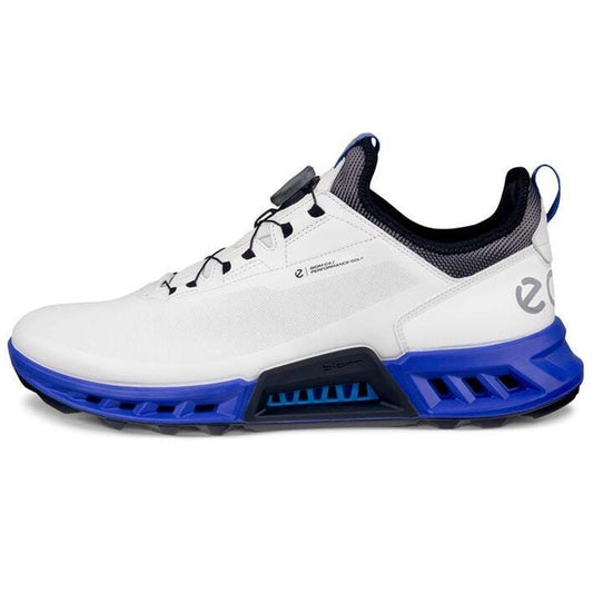 Ecco Biom C4 Hybrid BOA Herrengolfschuhe weiss-blue