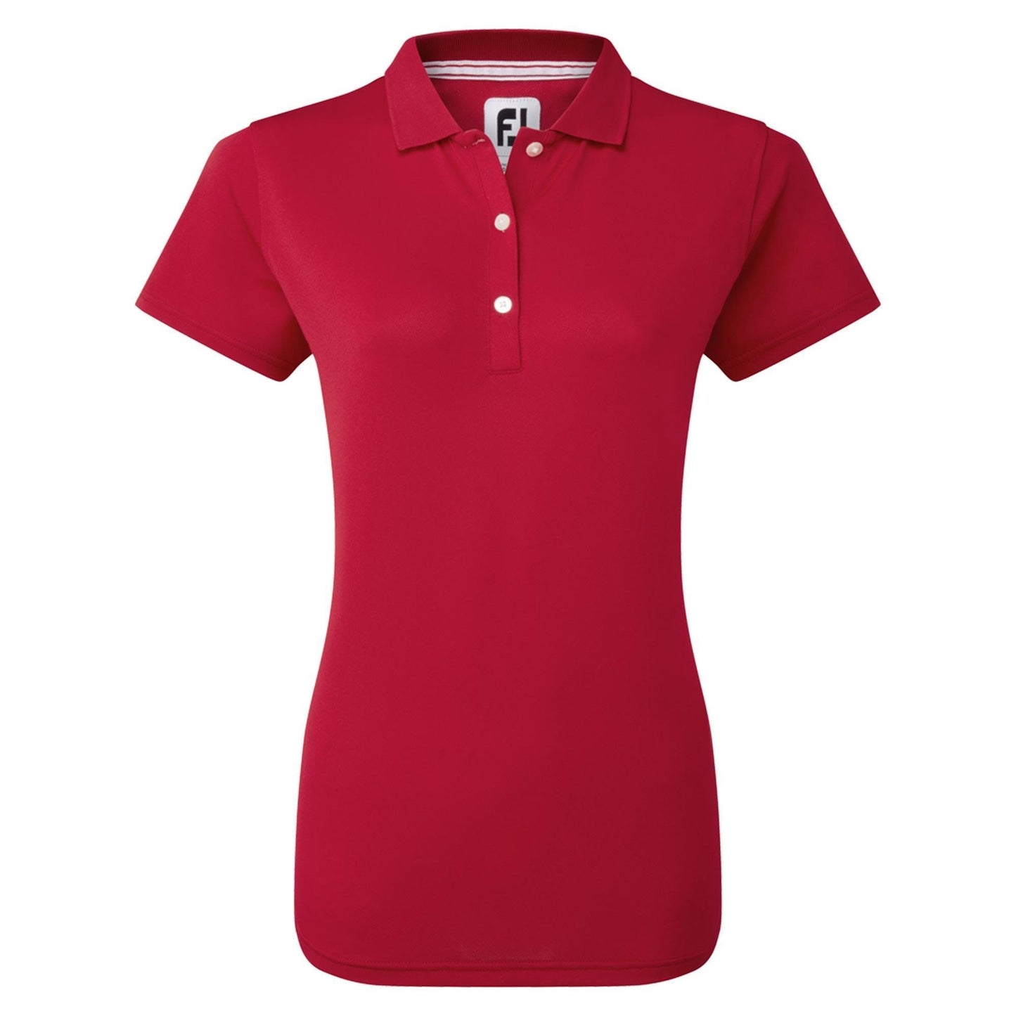 FootJoy Stretch Pique Solid Damengolfpoloshirt