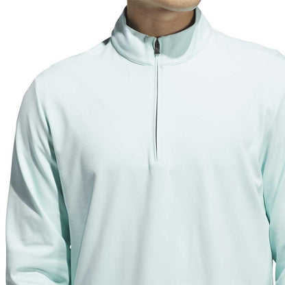 Adidas Ultimate Classic 1/4 Zip Herren Pullover türkis