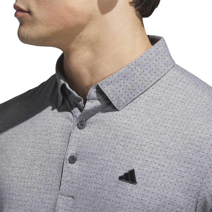 Adidas Go-To Print Poloshirt Herren grau