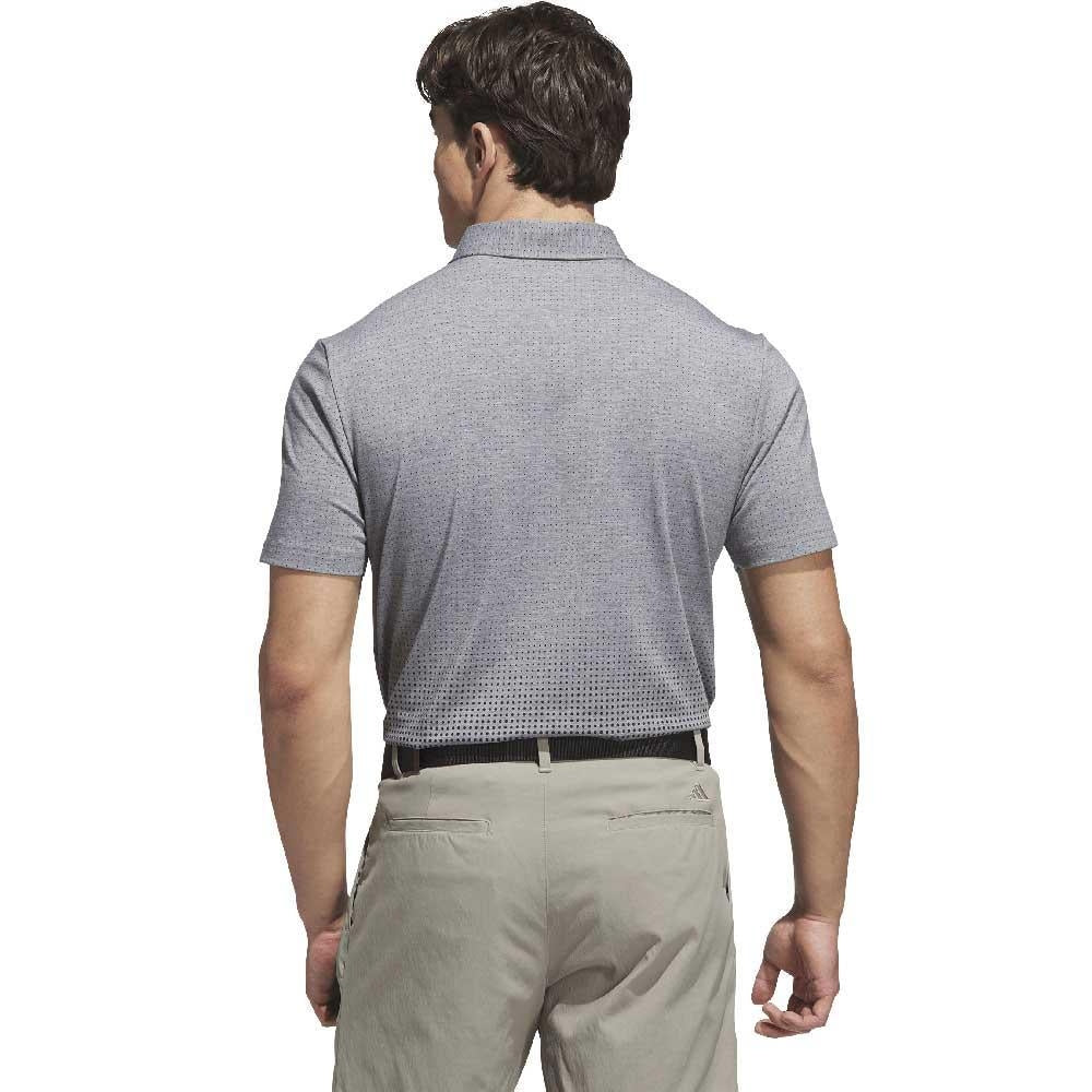 Adidas Go-To Print Poloshirt Herren grau