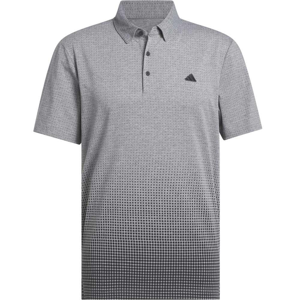 Adidas Go-To Print Poloshirt Herren grau