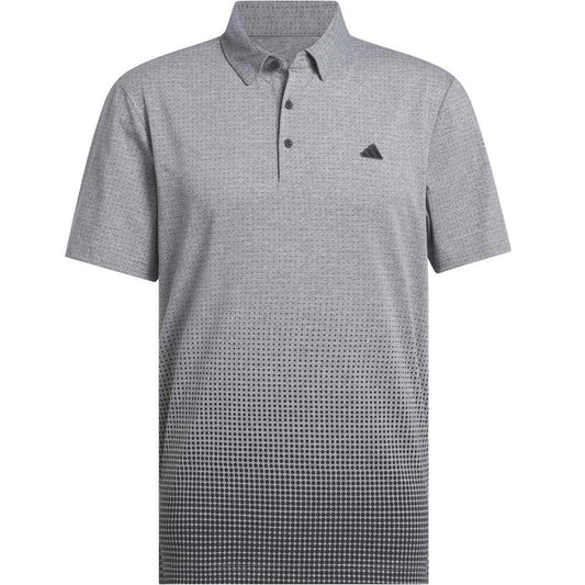 Adidas Go-To Print Poloshirt Herren grau