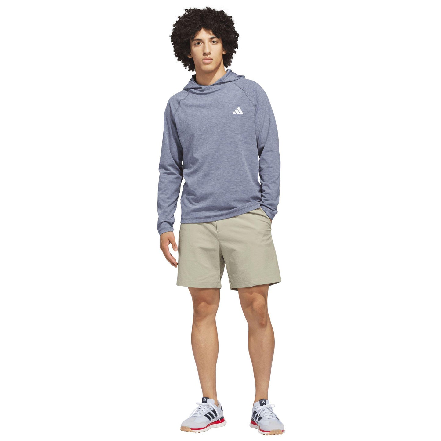 adidas Ultimate365 Heather Herren Hoodie blue