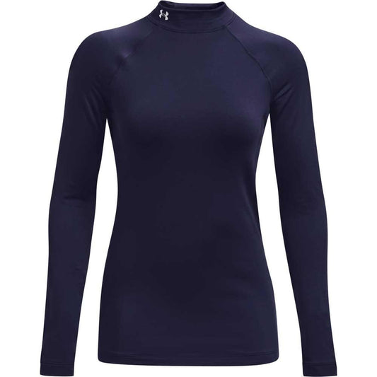 Under Armour Authentics Mock Langarm Shirt Damen