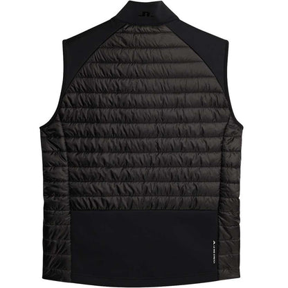 Lindeberg Hayden Quilt Hybrid Golfweste Herren Black