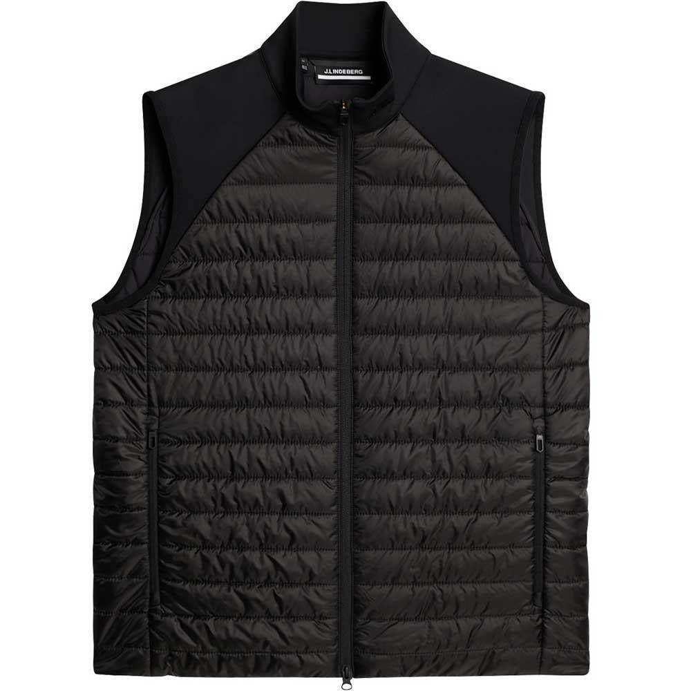 Lindeberg Hayden Quilt Hybrid Golfweste Herren Black