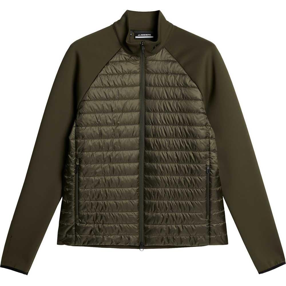 Lindeberg Hayden Quilt Hybrid Golfjacke Herren Forest Green