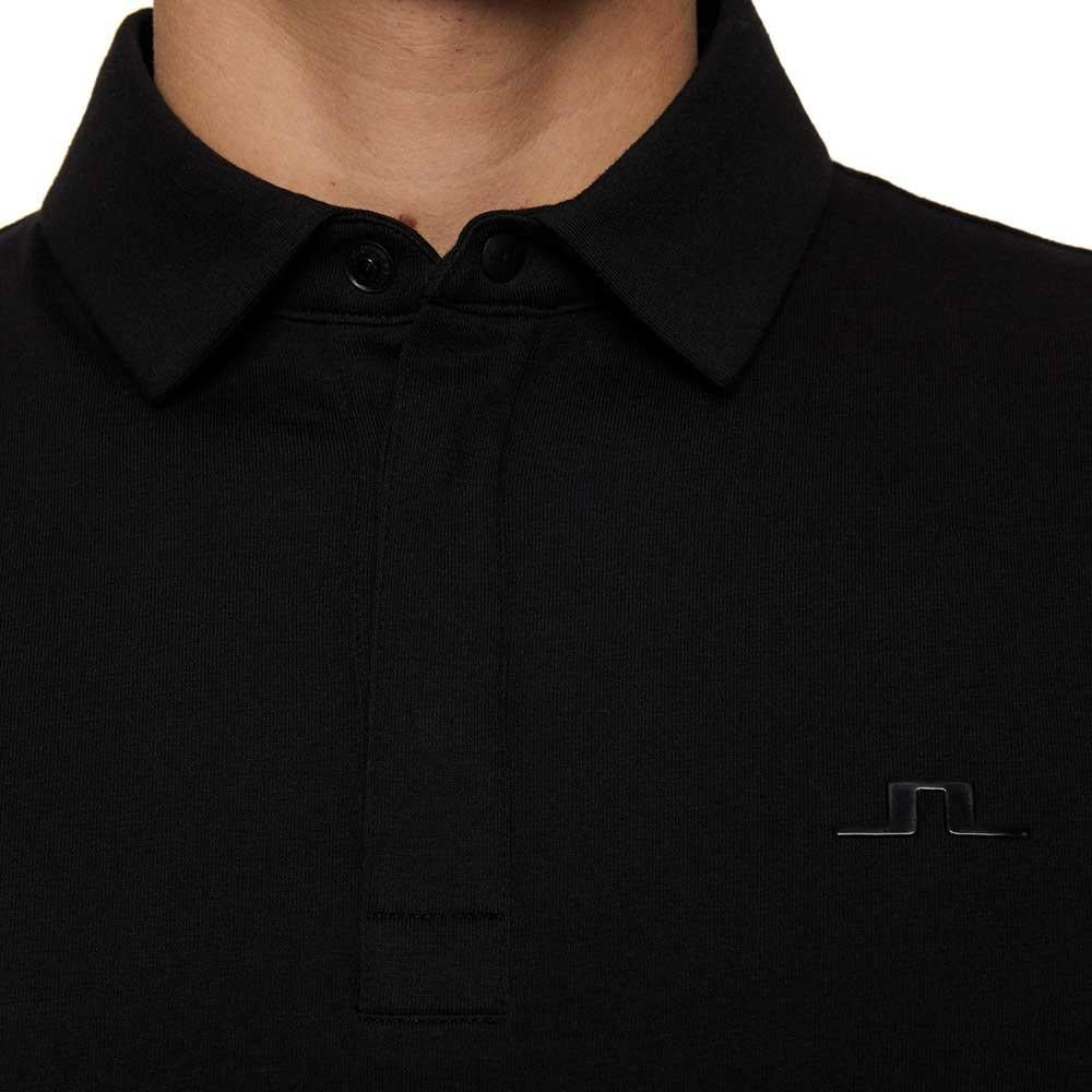 Lindeberg Sean Hybrid LS Herrenpolo Black