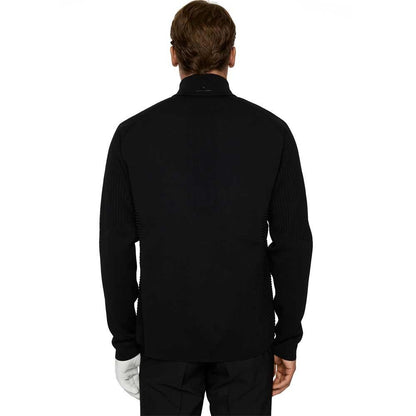 Lindeberg Aziel Tech Knit Zip Golfjacke Herren Black