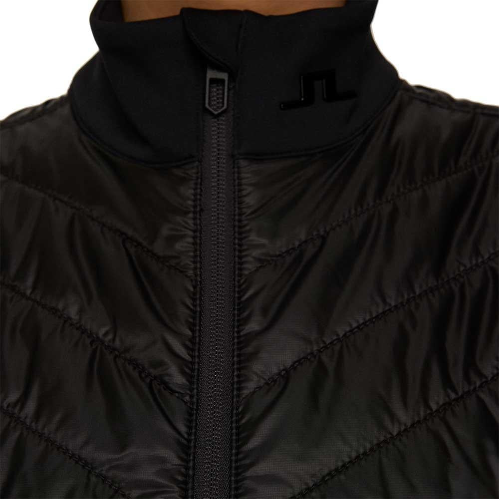 Lindeberg Madde Quilt Hybrid Golfweste Damen Black