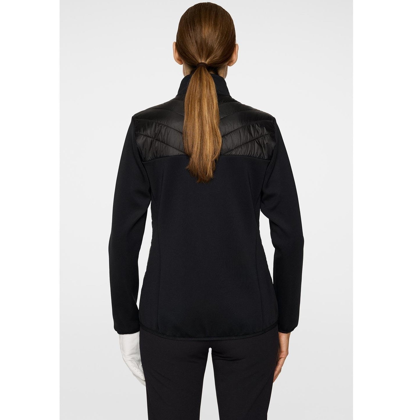 Lindeberg Madde Quilt Hybrid Golfjacke Damen Black